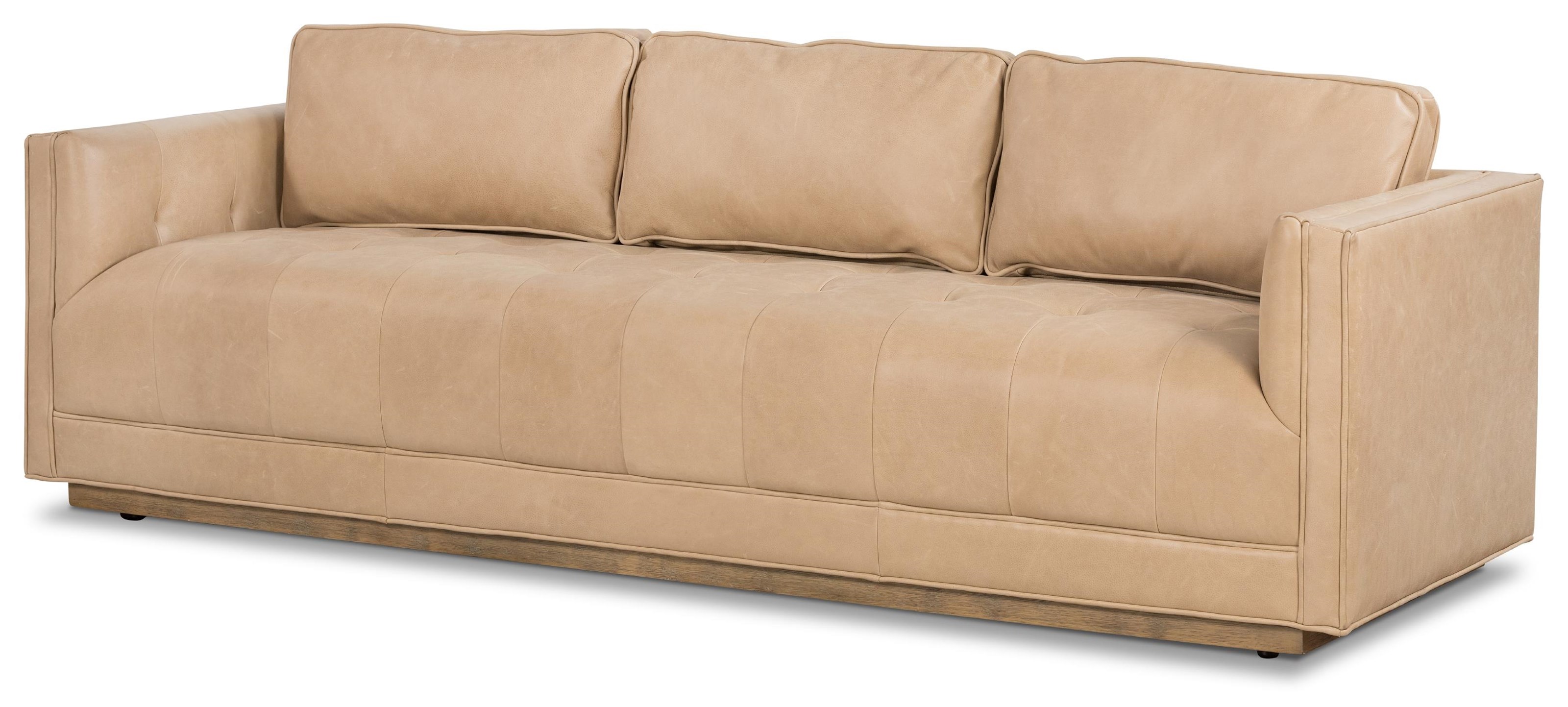 Four hands hot sale leather couch
